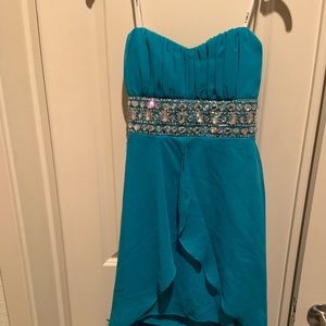 Hi-low dress